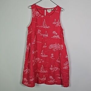 Cynthia Rowley medium pink sleeveless dress